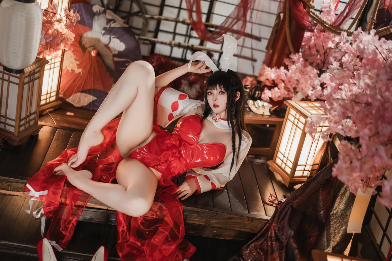 Natsuko夏夏子 - 碧蓝航线 大山 巫女兔-erohere29.webp