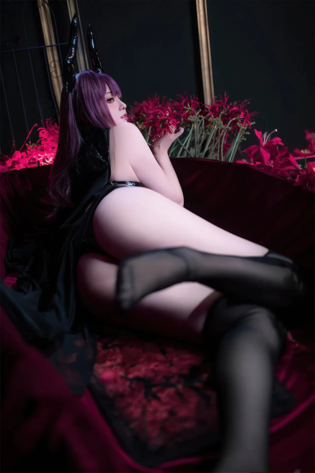 Natsuko夏夏子 - 碧蓝航线 德文郡万圣魅魔-erohere31.webp