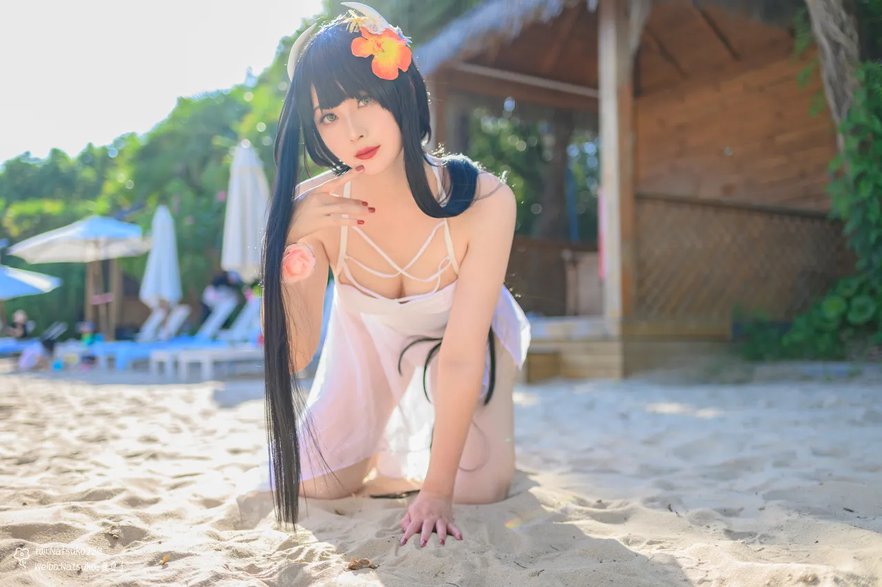 Natsuko夏夏子 - 碧蓝航线 比叡 泳装-erohere19.webp