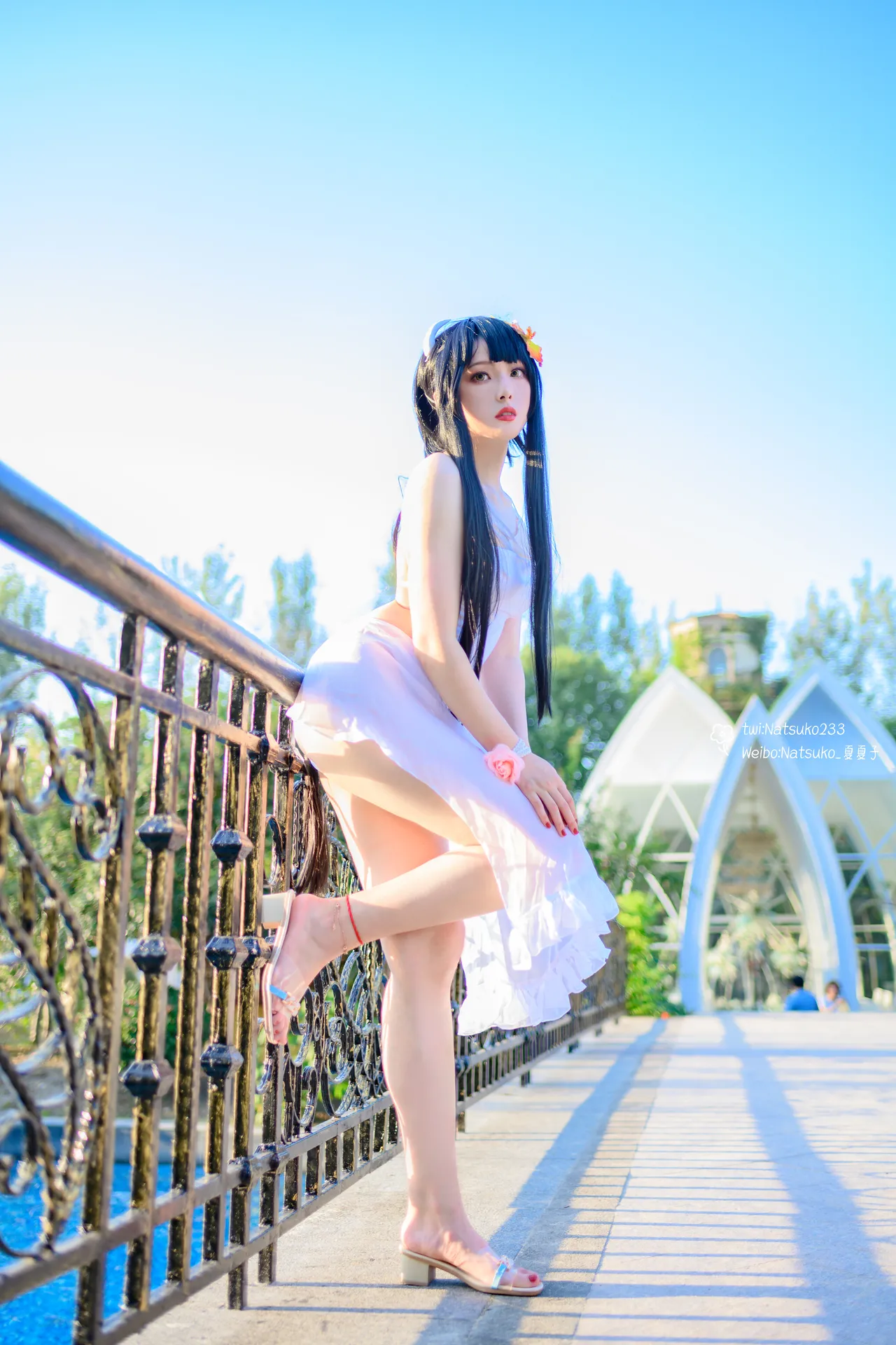 Natsuko夏夏子 - 碧蓝航线 比叡 泳装-erohere38.webp