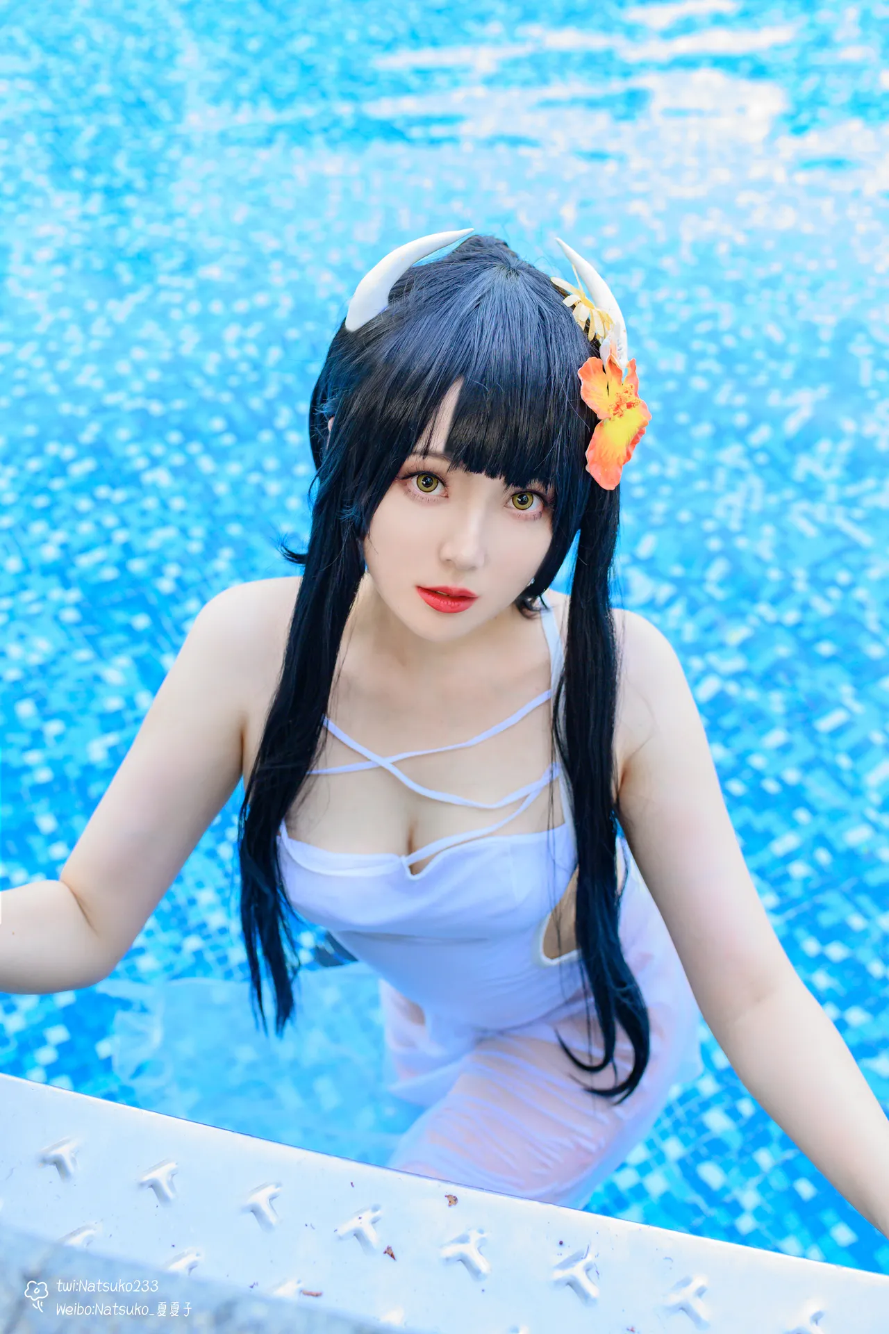 Natsuko夏夏子 - 碧蓝航线 比叡 泳装-erohere50.webp