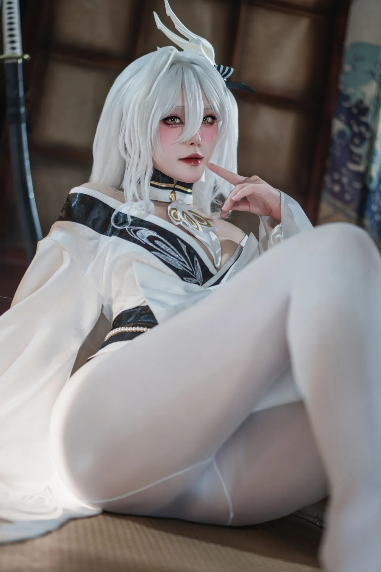 Natsuko夏夏子 - 碧蓝航线 白凤 和服-erohere22.webp