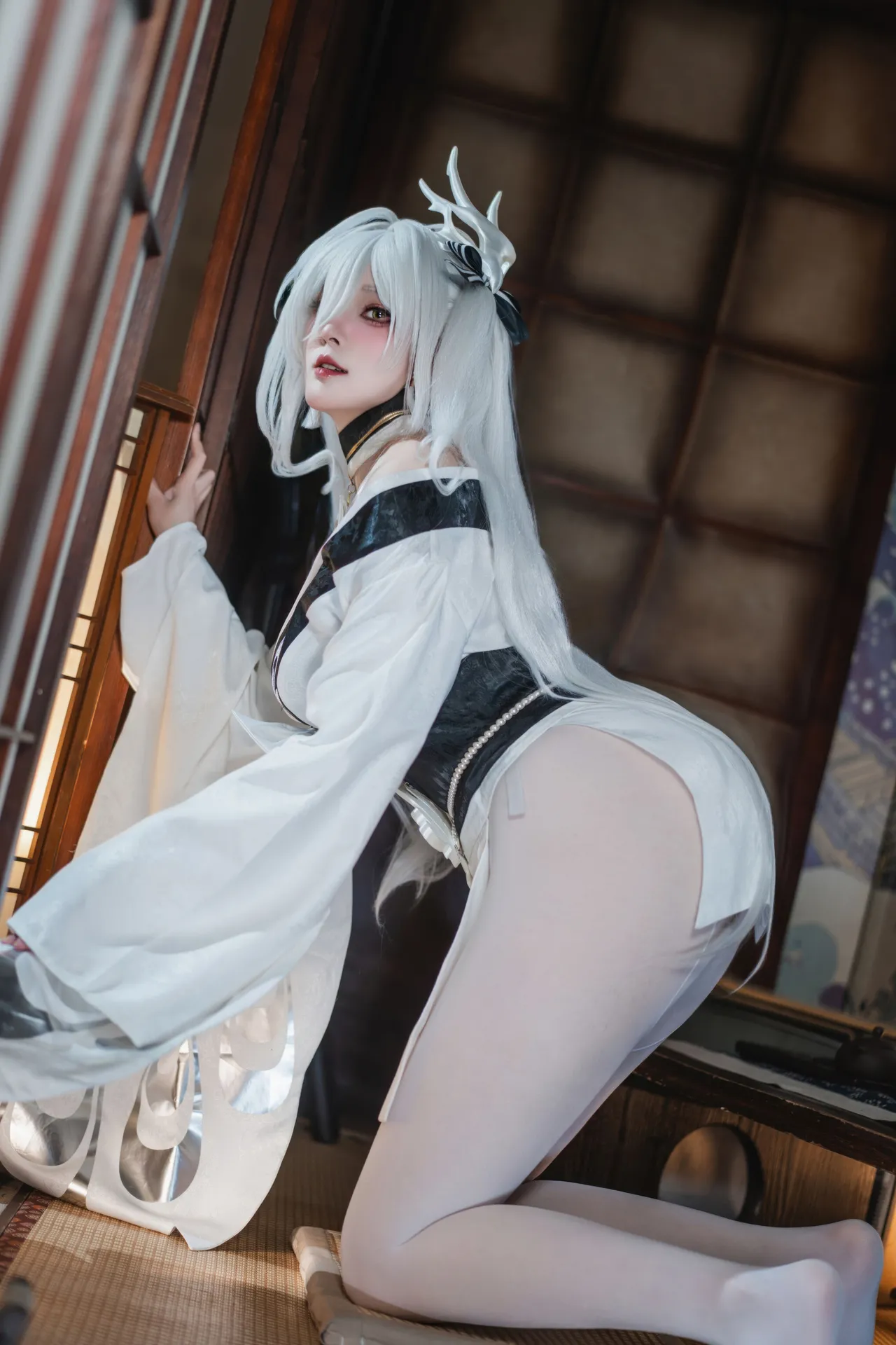 Natsuko夏夏子 - 碧蓝航线 白凤 和服-erohere37.webp