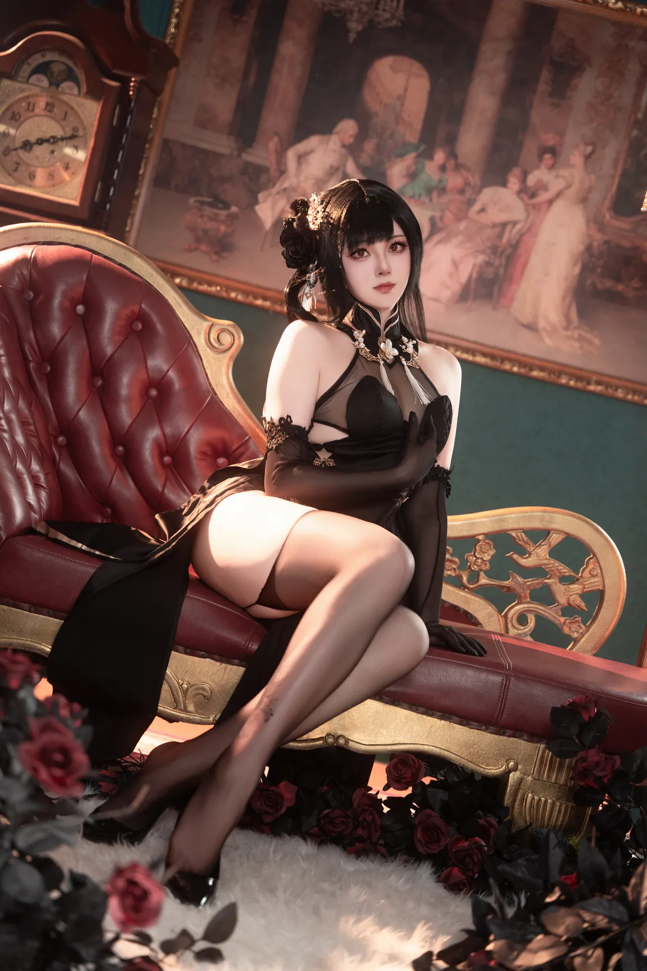 Natsuko夏夏子 - 碧蓝航线镇海旗袍 76P 502MB-erohere11.webp