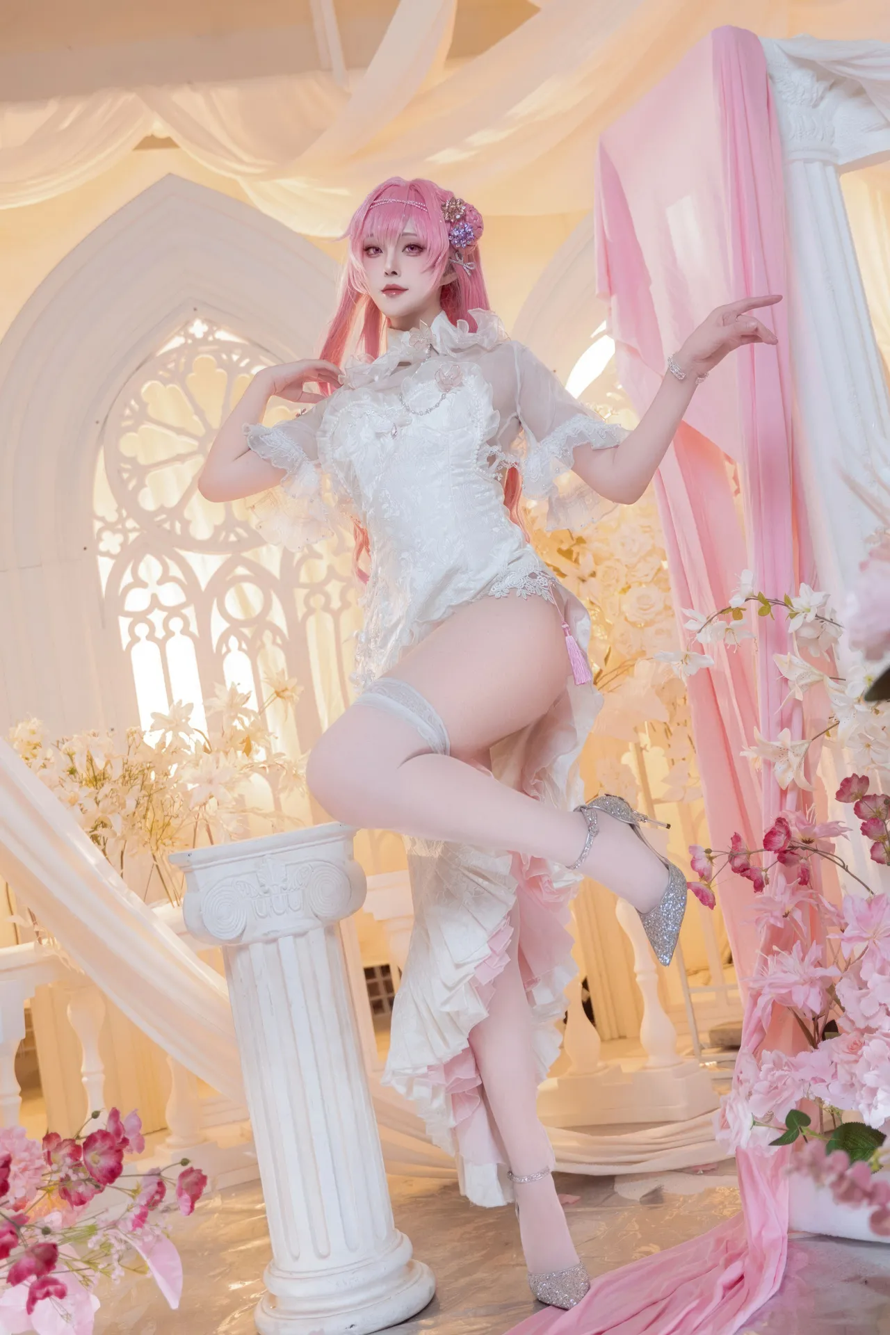 Natsuko夏夏子 - 胜利女神：妮姬 桃乐丝 旗袍