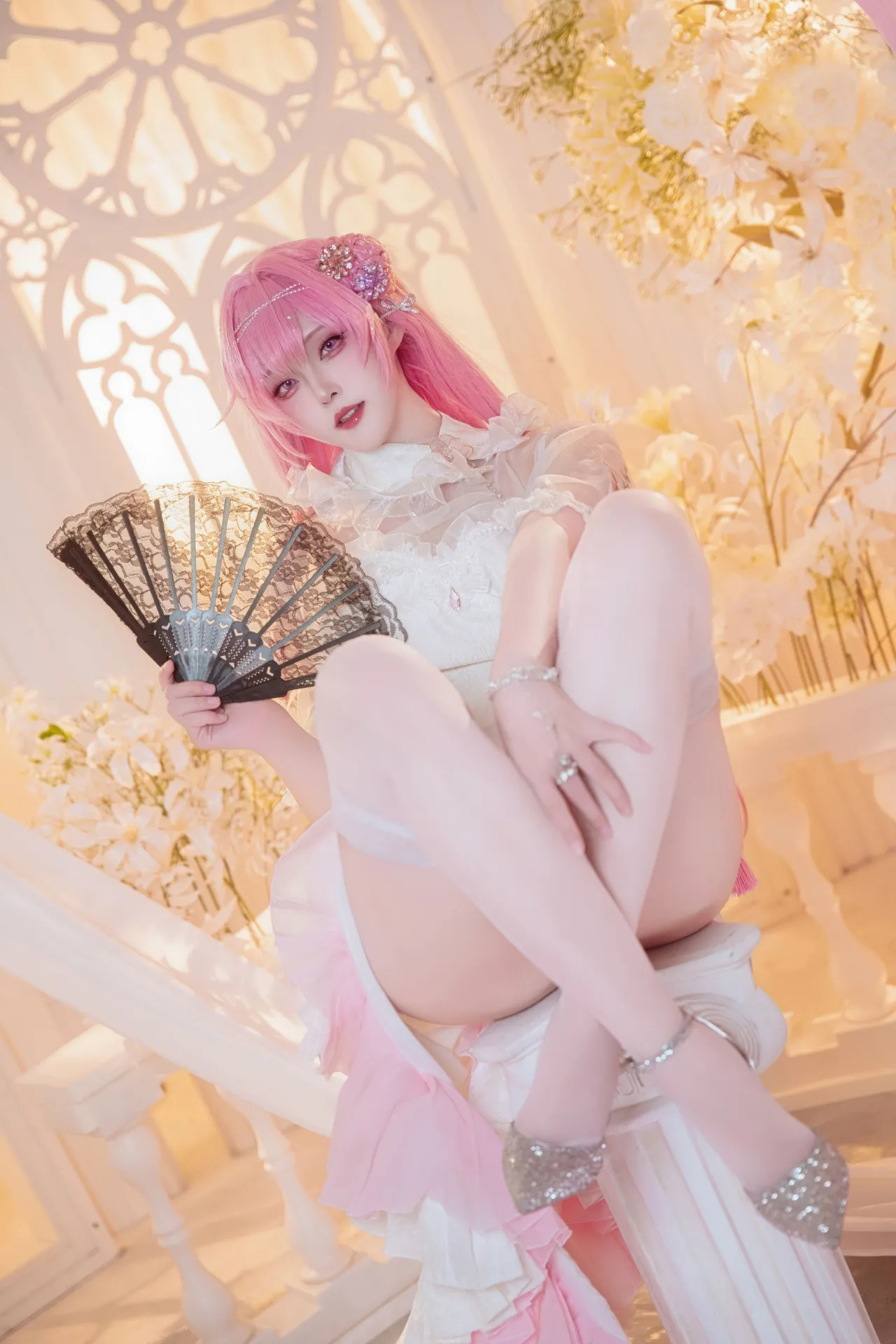 Natsuko夏夏子 - 胜利女神：妮姬 桃乐丝 旗袍-erohere17.webp