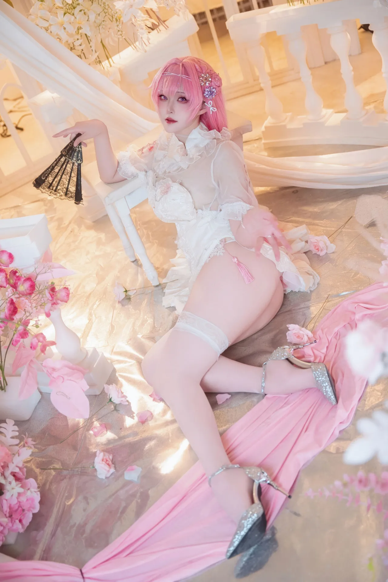 Natsuko夏夏子 - 胜利女神：妮姬 桃乐丝 旗袍-erohere46.webp