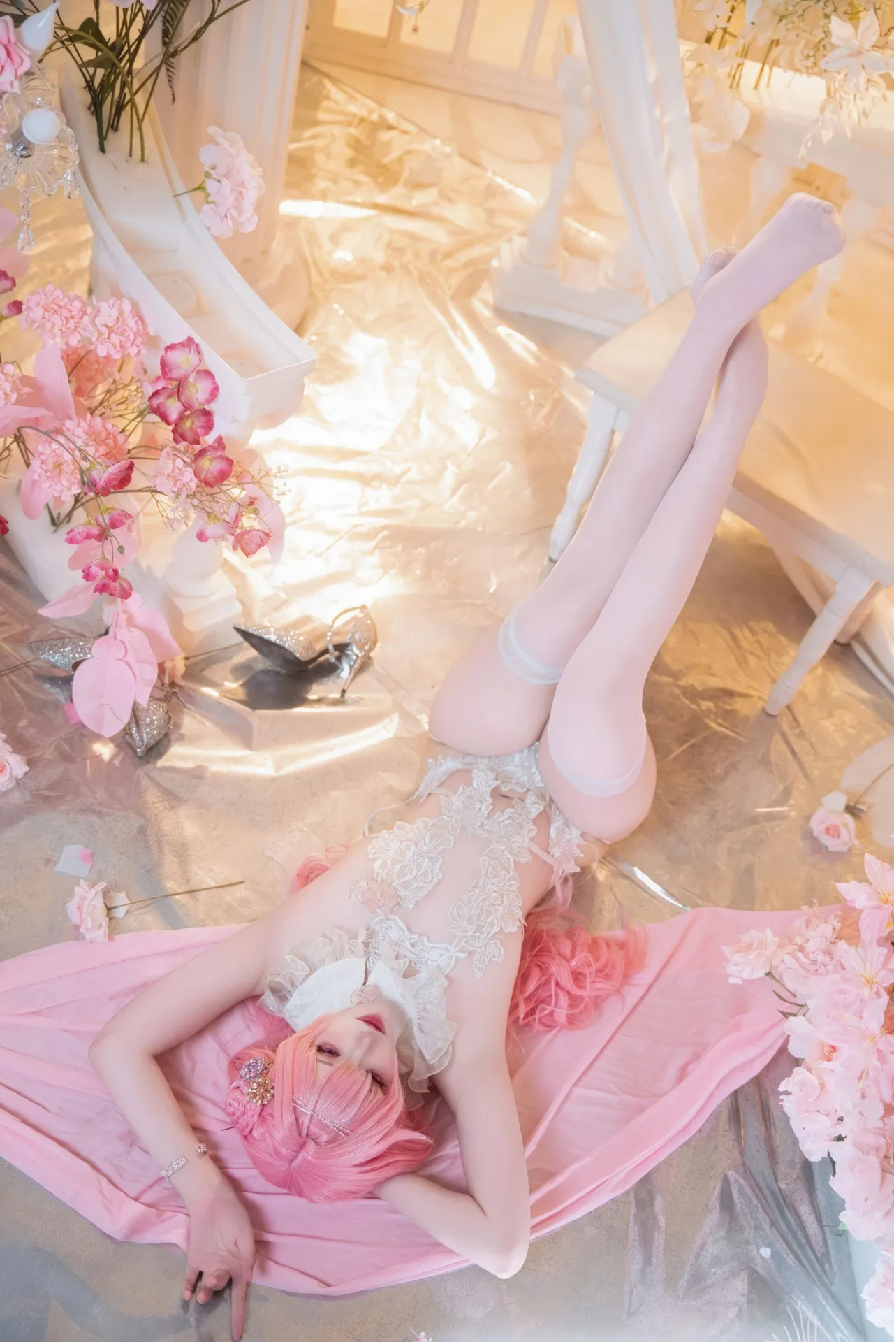 Natsuko夏夏子 - 胜利女神：妮姬 桃乐丝 旗袍-erohere76.webp