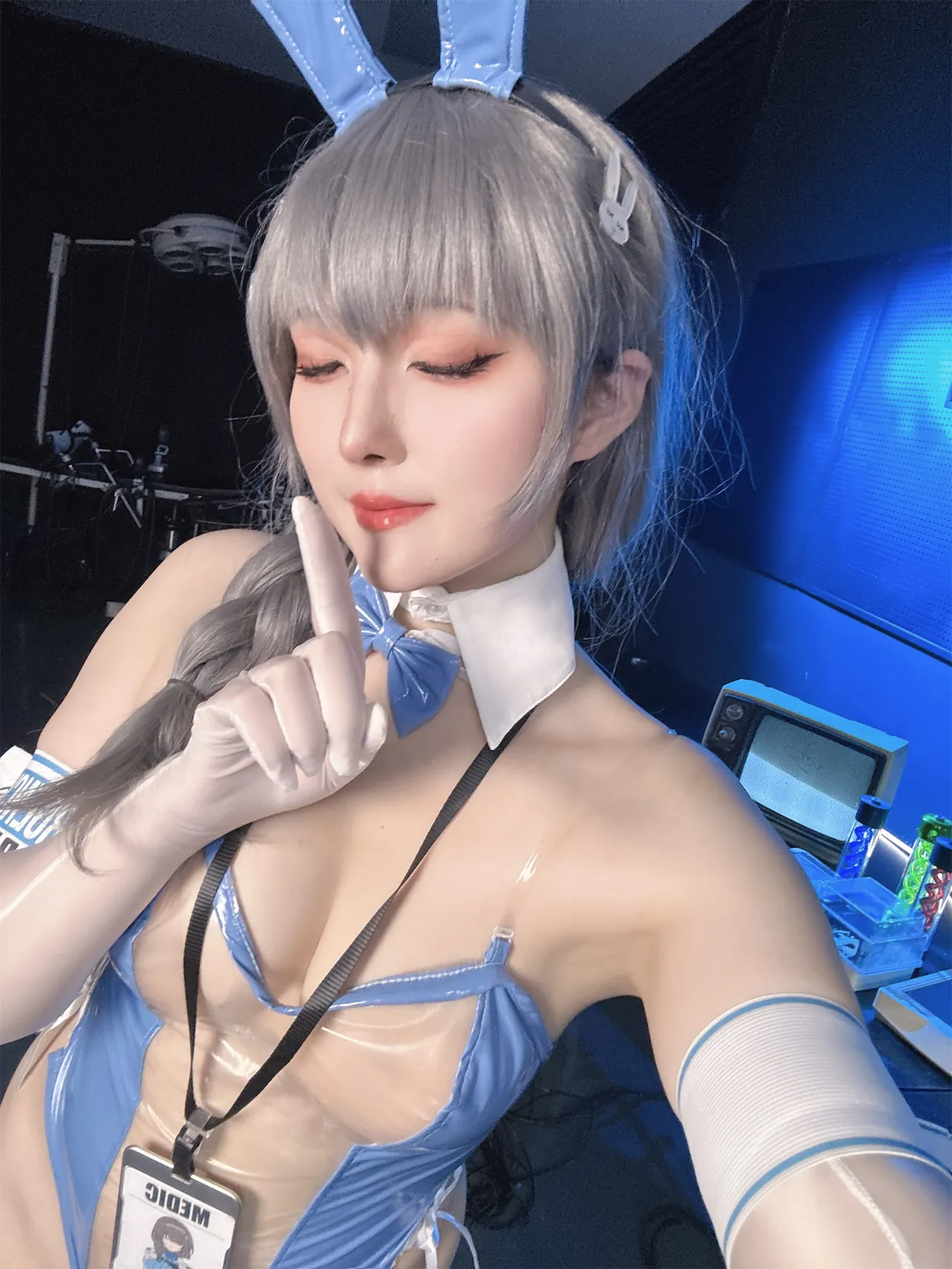 Natsuko夏夏子 - 胜利女神：妮姬 梅里 医疗兔-erohere92.webp