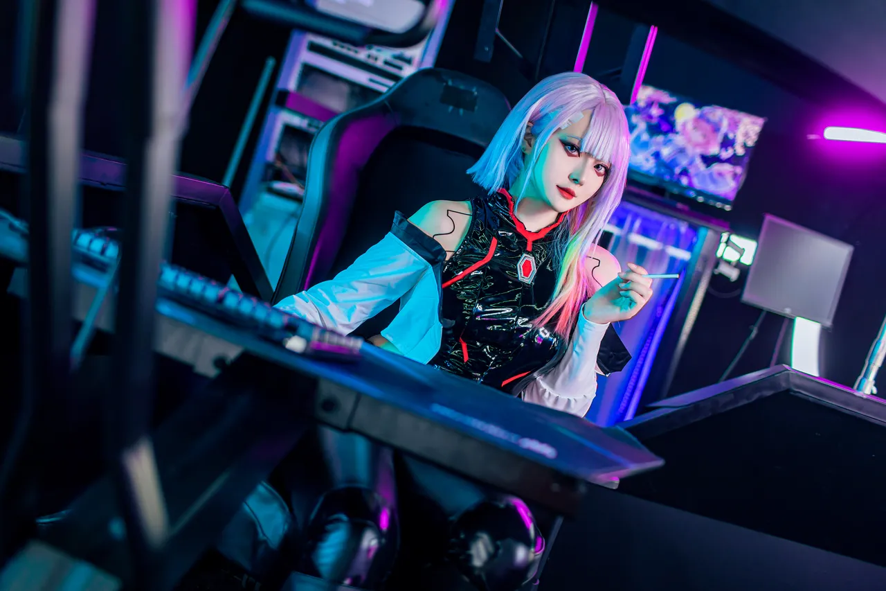 Natsuko夏夏子 - 赛博朋克边缘行者Lucy-erohere17.webp