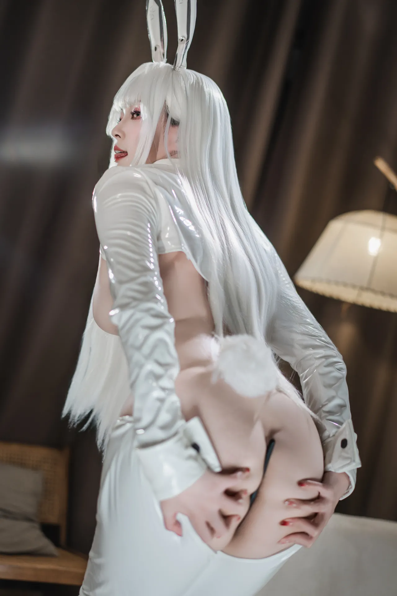 Natsuko夏夏子 - NIKKE 布兰儿 逆兔女郎 81P 614M-erohere16.webp