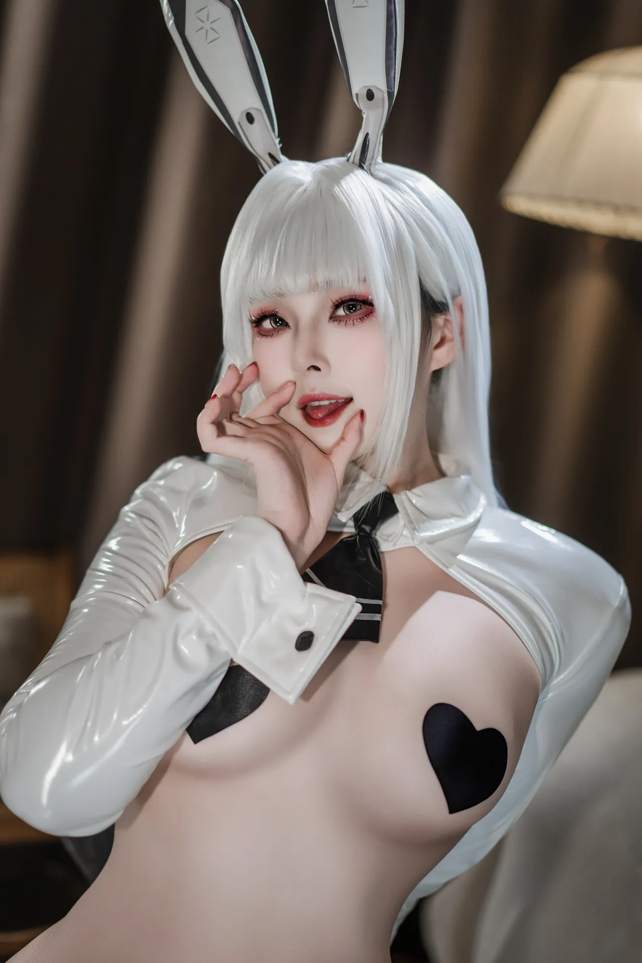 Natsuko夏夏子 - NIKKE 布兰儿 逆兔女郎 81P 614M-erohere30.webp