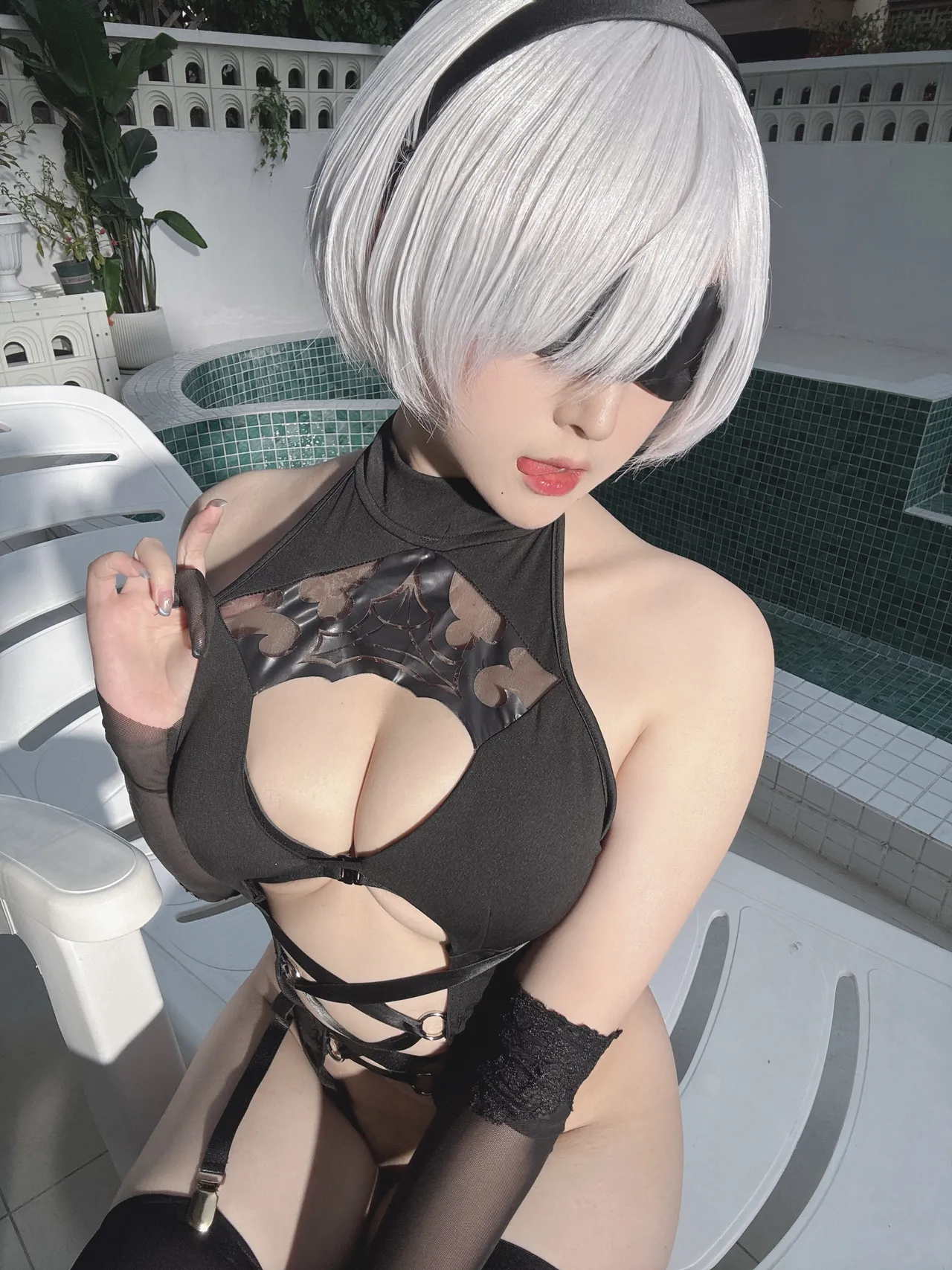 Natsuko夏夏子 - NIKKE×NieR 2B swimsuit-erohere74.webp