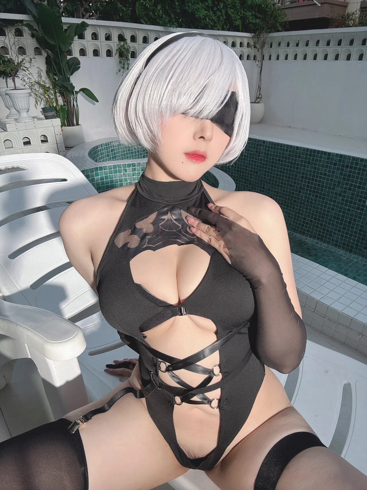 Natsuko夏夏子 - NIKKE×NieR 2B swimsuit-erohere80.webp