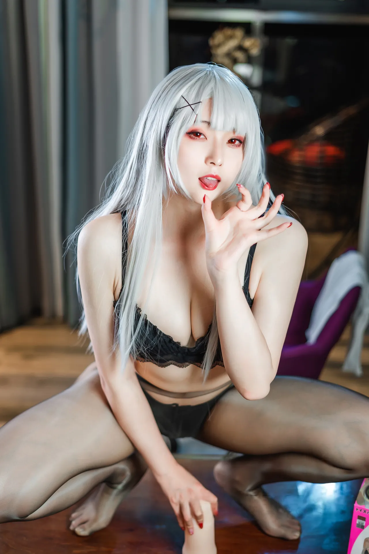 Natsuko夏夏子 - OL灰机杯-erohere42.webp