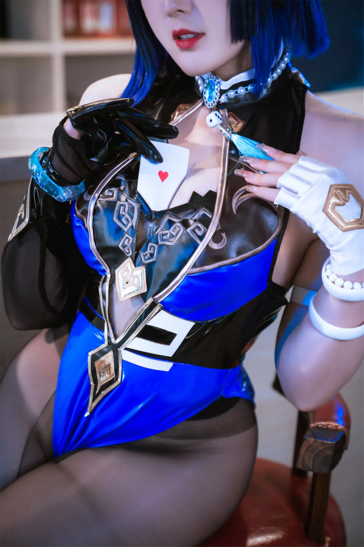 Natsuko_夏夏子 - 夜兰兔女郎-erohere24.webp