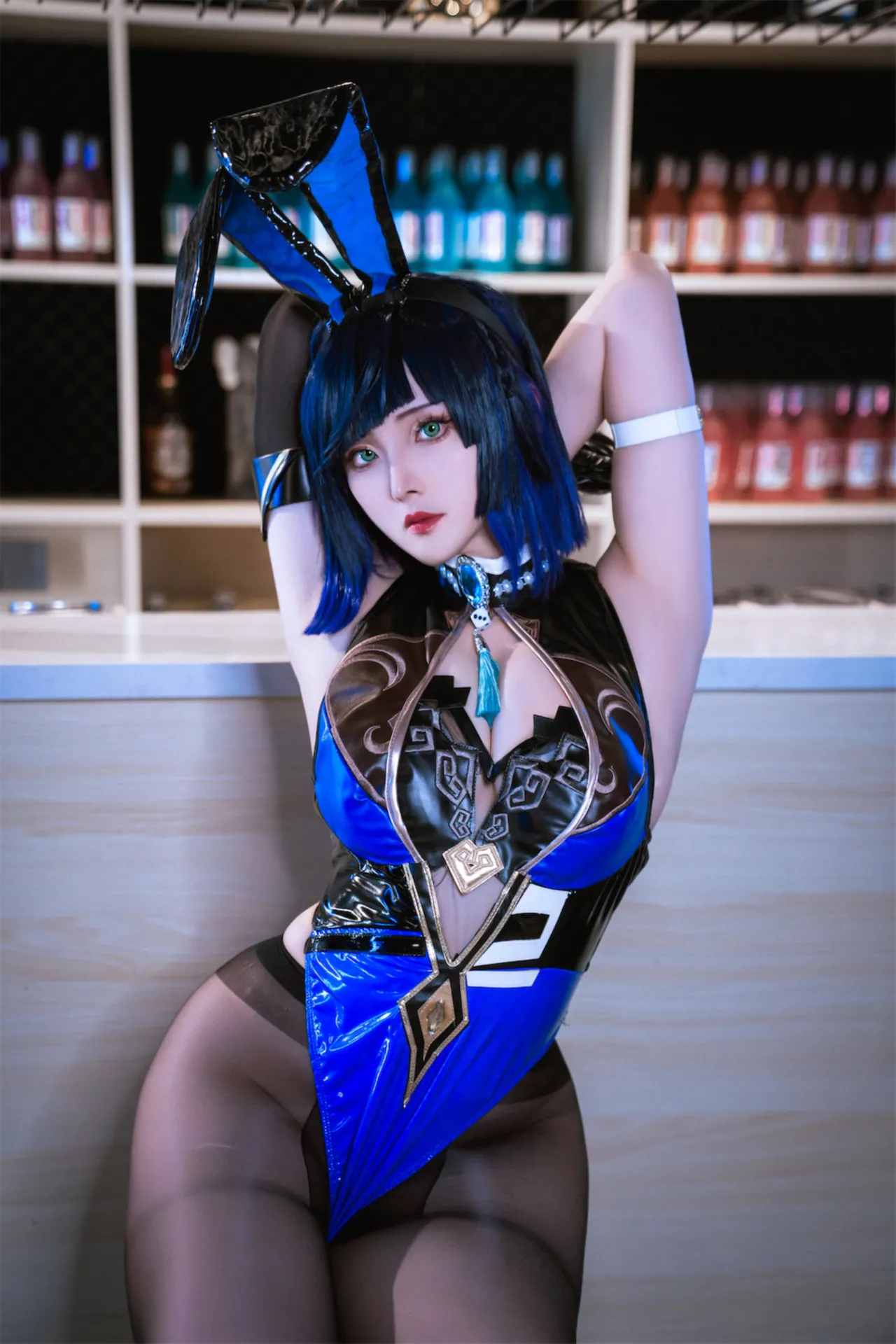 Natsuko_夏夏子 - 夜兰兔女郎-erohere26.webp