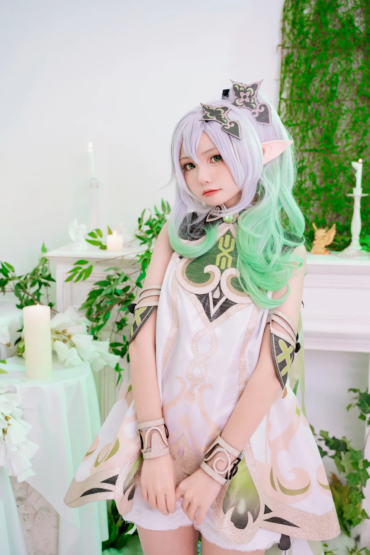 Nekokoyoshi (爆机少女喵小吉) cosplay Nahida - Genshin Impact-erohere19.webp
