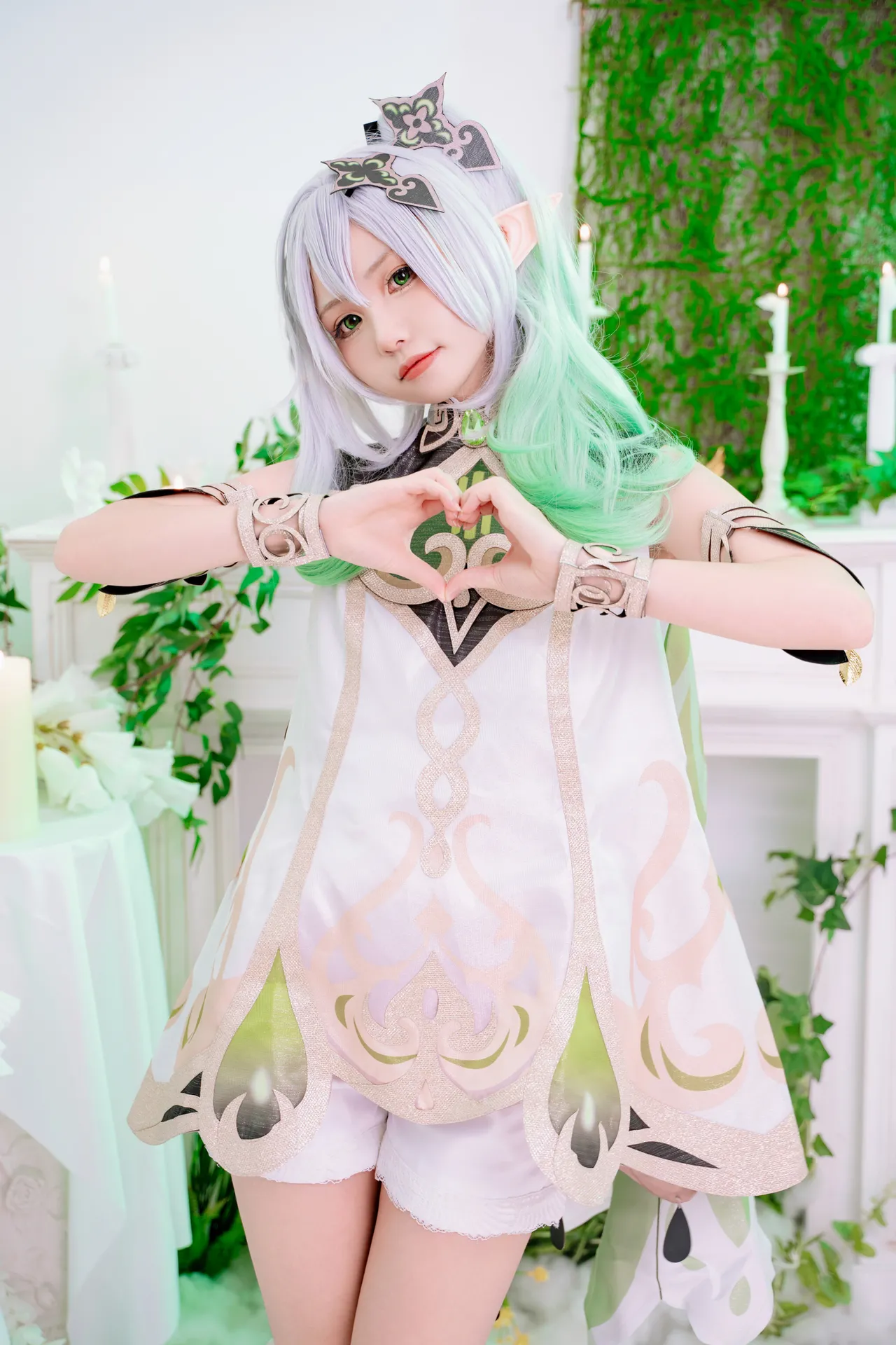 Nekokoyoshi (爆机少女喵小吉) cosplay Nahida - Genshin Impact-erohere26.webp