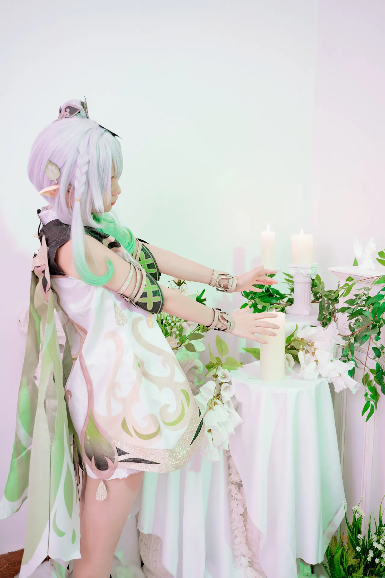 Nekokoyoshi (爆机少女喵小吉) cosplay Nahida - Genshin Impact-erohere30.webp