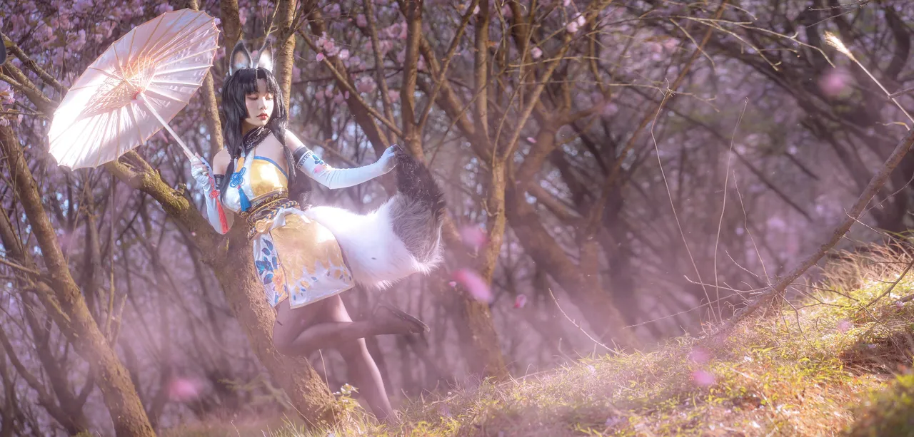 Nekokoyoshi (爆机少女喵小吉) cosplay Tsuchimikado Kurumi - NarakaBladepoint-erohere1.webp