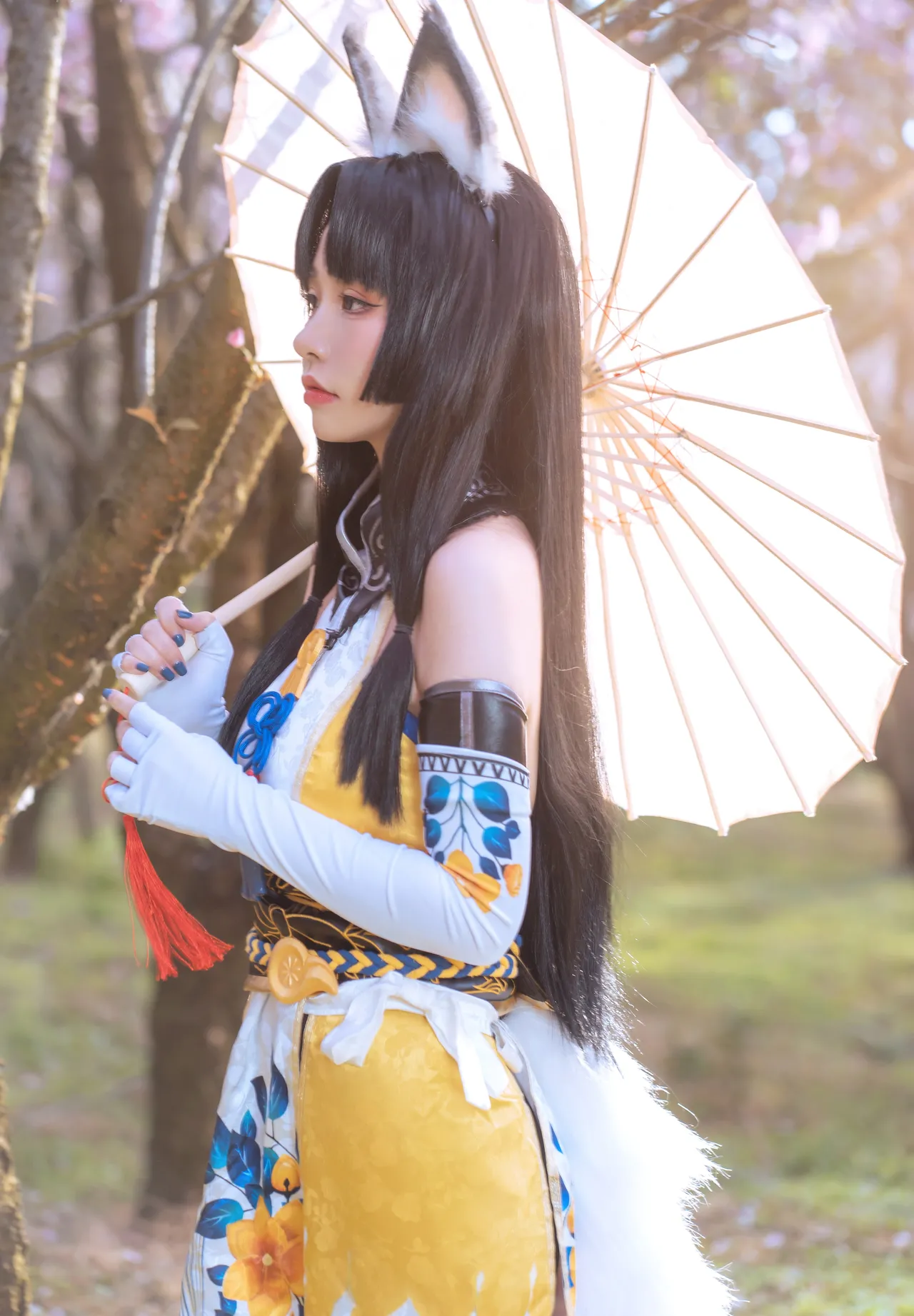 Nekokoyoshi (爆机少女喵小吉) cosplay Tsuchimikado Kurumi - NarakaBladepoint-erohere3.webp