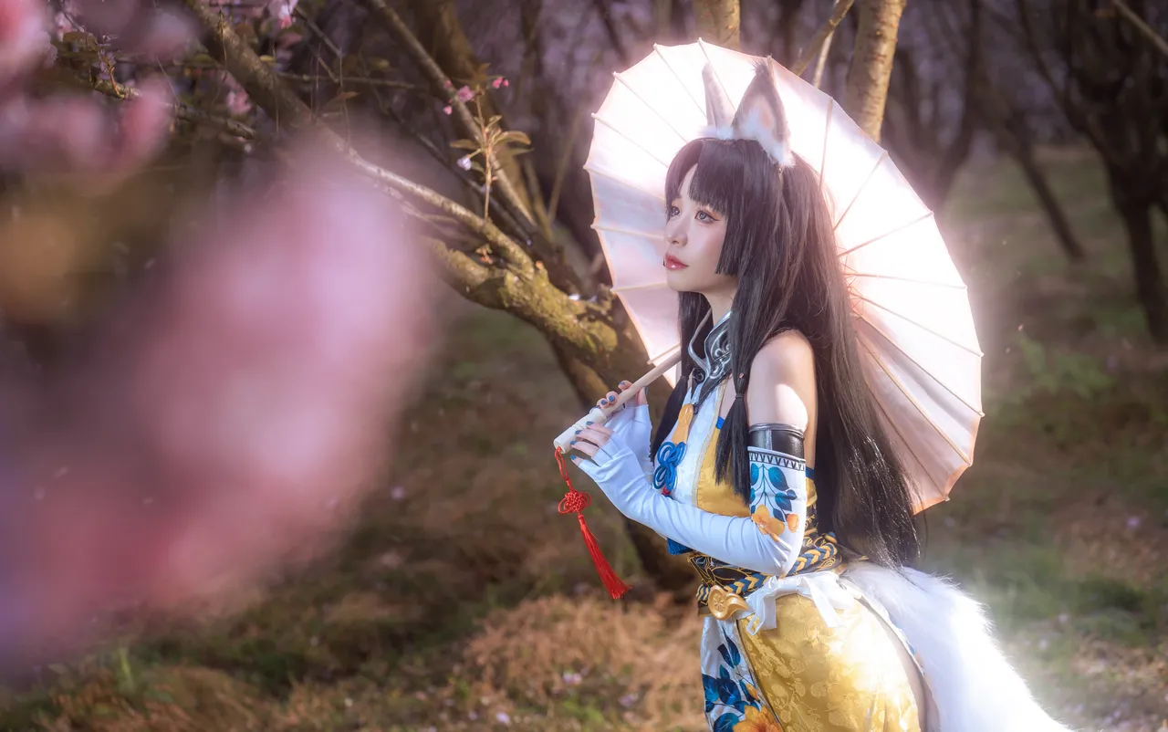 Nekokoyoshi (爆机少女喵小吉) cosplay Tsuchimikado Kurumi - NarakaBladepoint-erohere4.webp