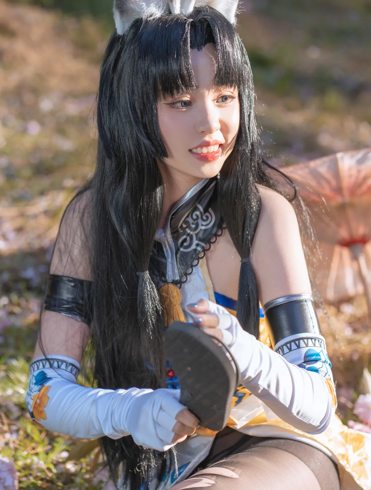 Nekokoyoshi (爆机少女喵小吉) cosplay Tsuchimikado Kurumi - NarakaBladepoint-erohere47.webp