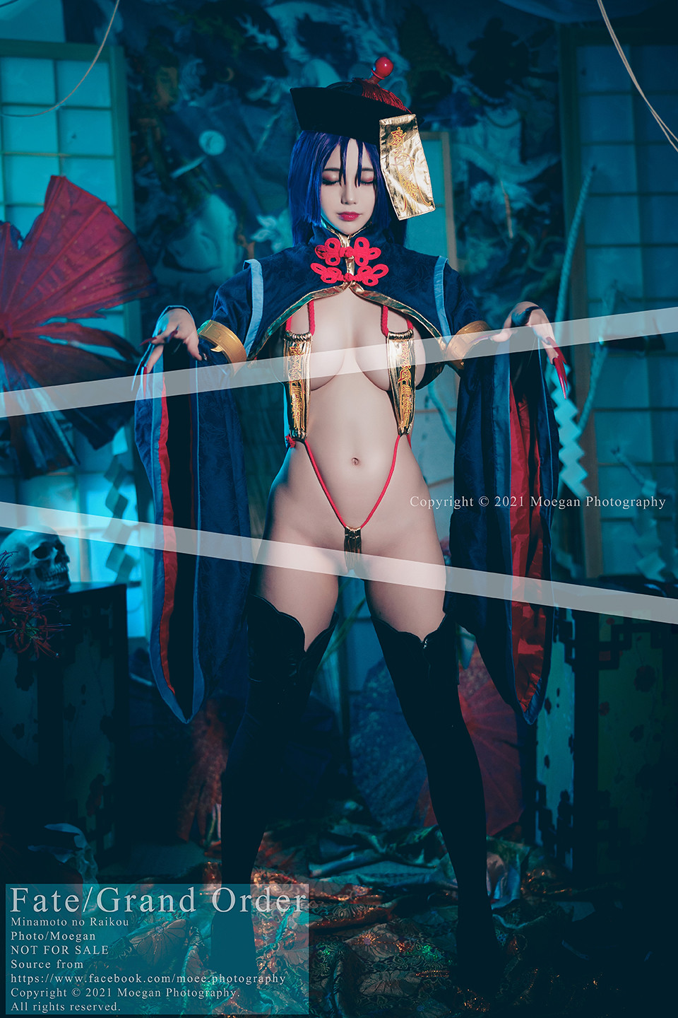 Okita Rinka Minamoto no Raikou, Jiangshi ver. (FateGrand Order)-erohere5.jpg