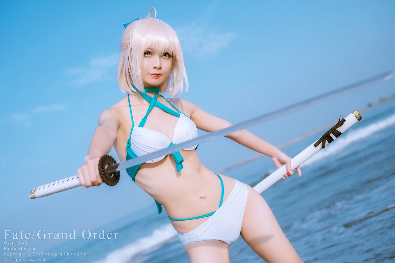Okita Rinka Okita Souji Swimsuit ver. (FateGrand Order)-erohere14.jpg