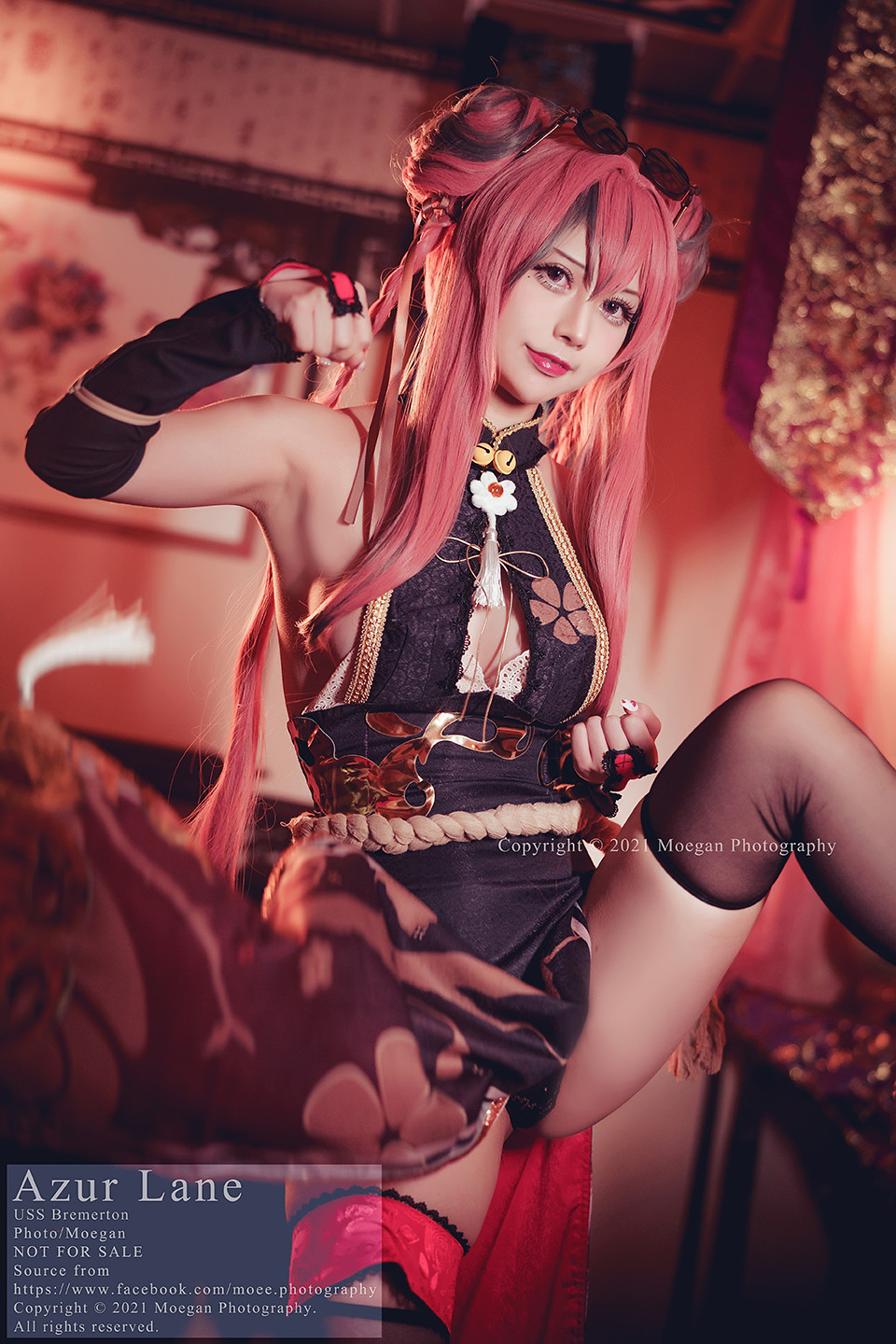 Okita Rinka USS Bremerton, kung fu girl ver. (Azur Lane)