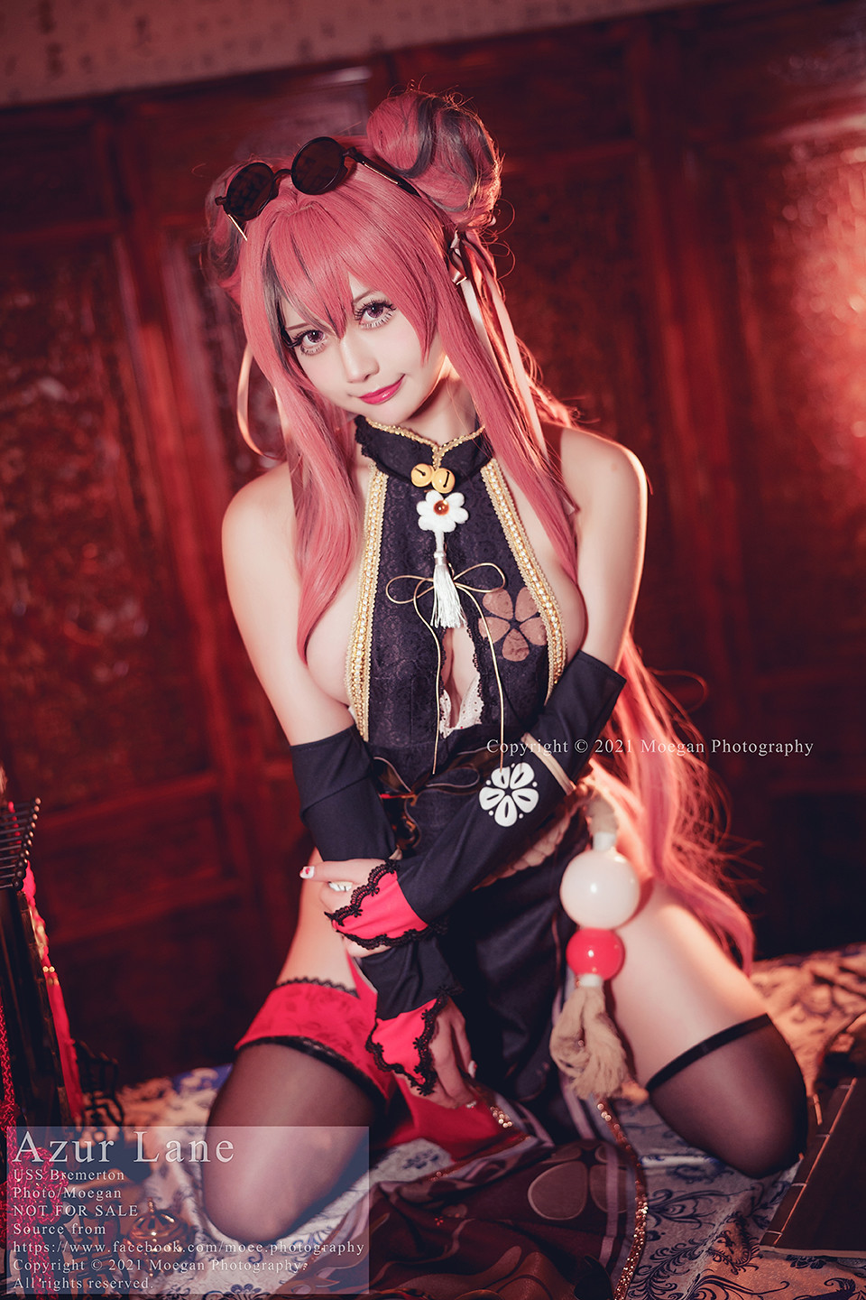 Okita Rinka USS Bremerton, kung fu girl ver. (Azur Lane)-erohere4.jpg