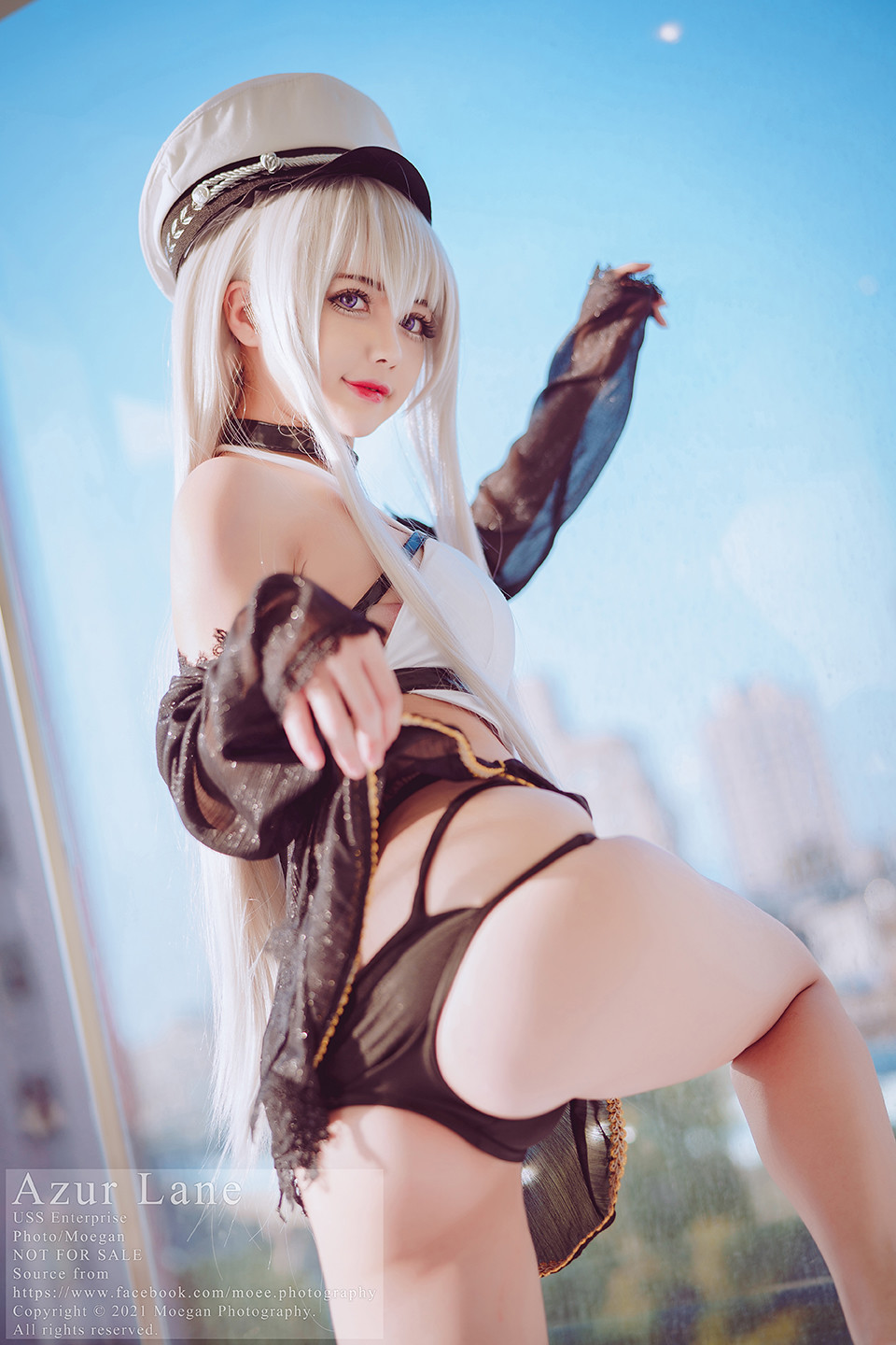 Okita Rinka USS Enterprise, swimming suit ver. (Azur Lane)-erohere5.jpg