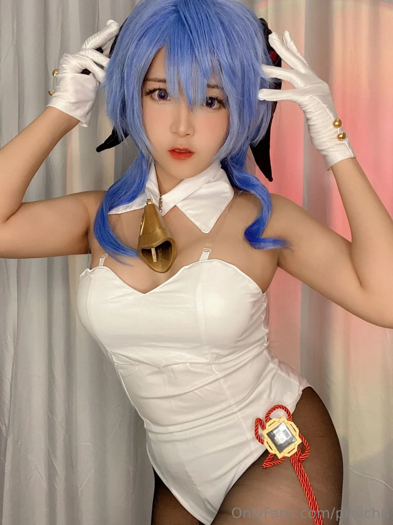 Pikiichu - Ganyu Bunny Girl-erohere3.webp