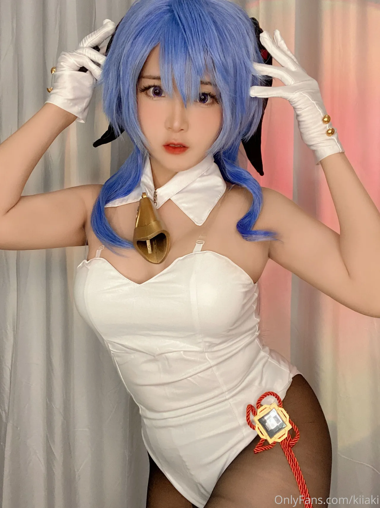 Pikiichu - Ganyu Bunny Girl-erohere4.webp