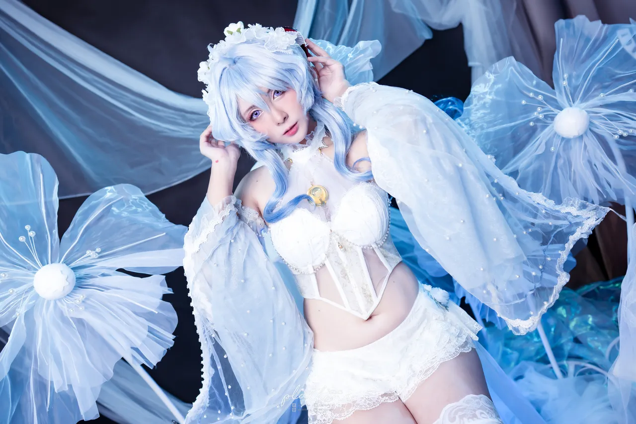 Plathong - Bride Ganyu-erohere4.webp