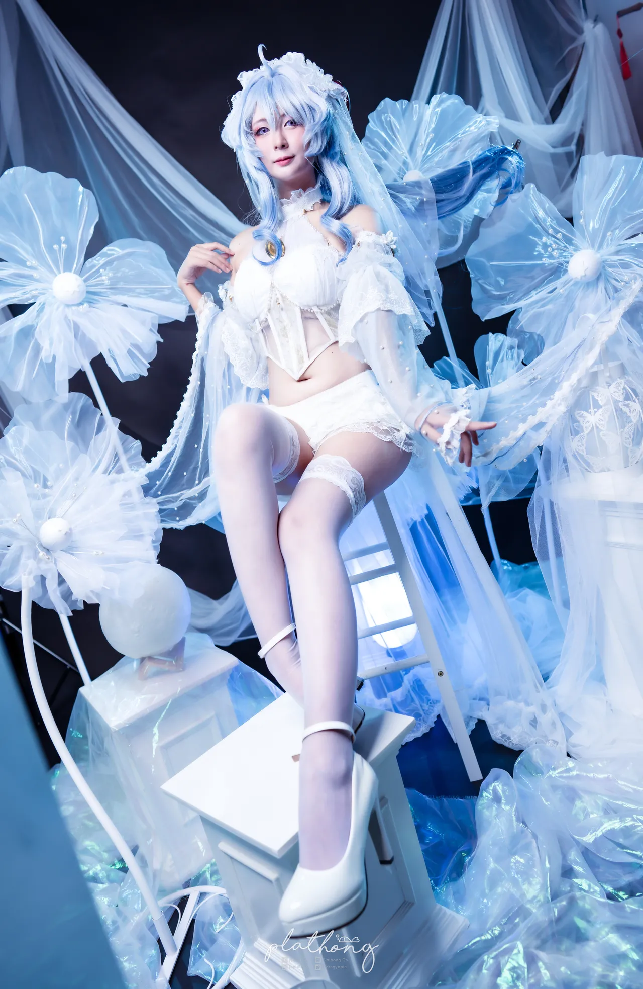 Plathong - Bride Ganyu-erohere8.webp