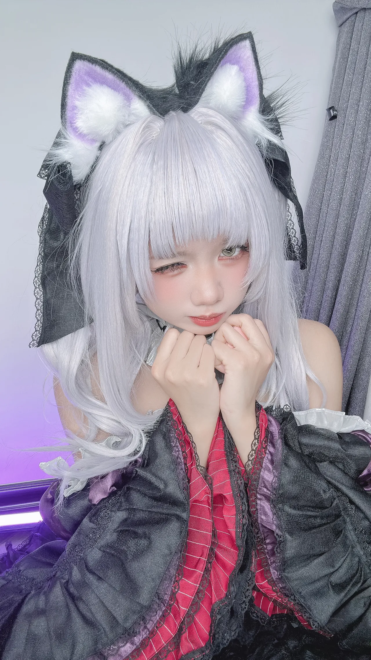 PoppaChan - Murasaki Shion (Dress) (Vtuber)-erohere36.webp