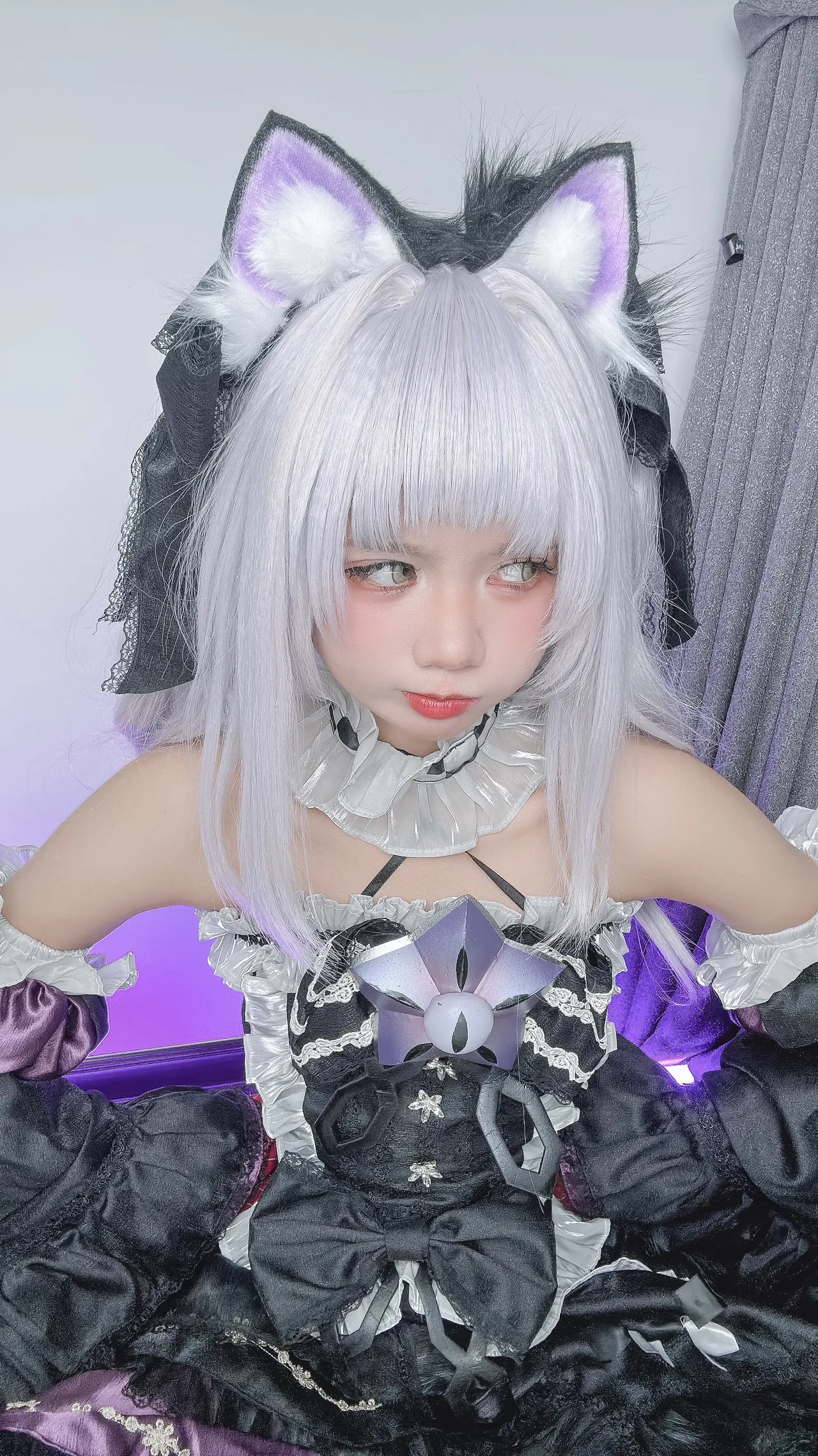PoppaChan - Murasaki Shion (Dress) (Vtuber)-erohere40.webp