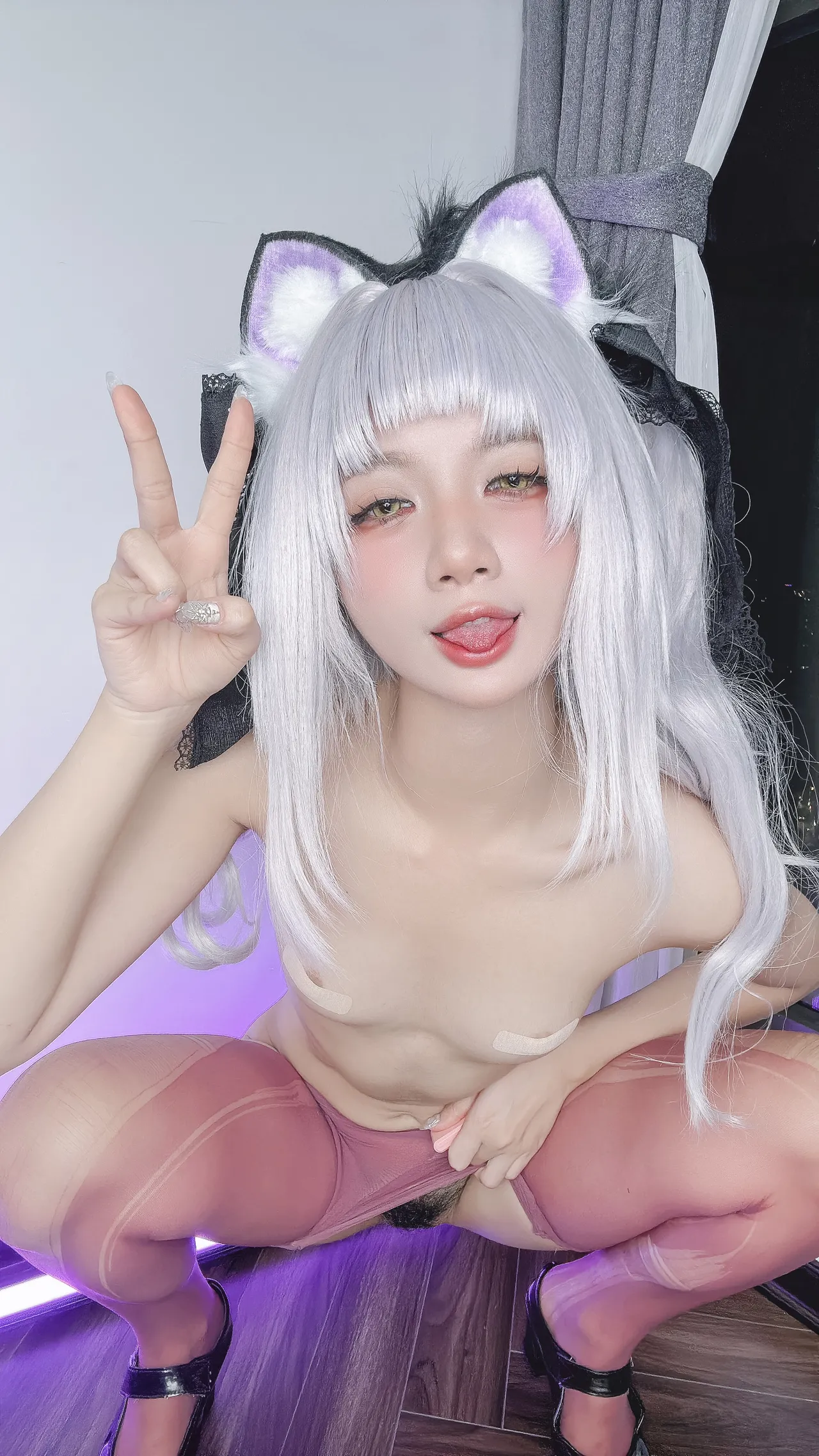 PoppaChan - Murasaki Shion (Dress) (Vtuber)-erohere63.webp