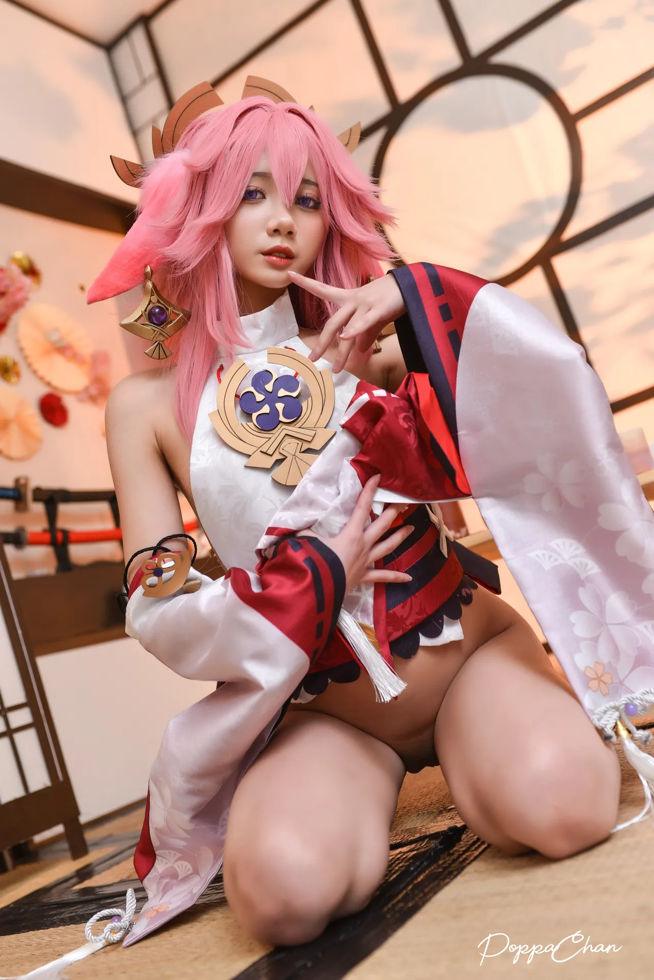 PoppaChan - Yae Miko-erohere16.webp