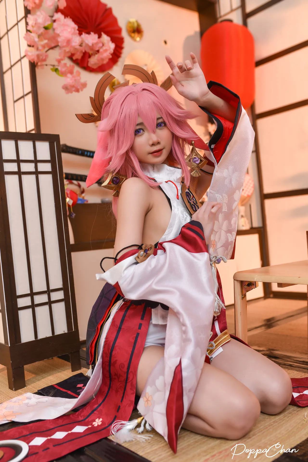 PoppaChan - Yae Miko-erohere4.webp