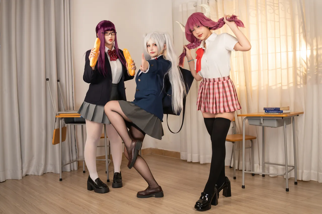 PuyPuy - Aura JK & 阿乌拉 JK & 芙莉莲 & 菲伦-erohere2.webp