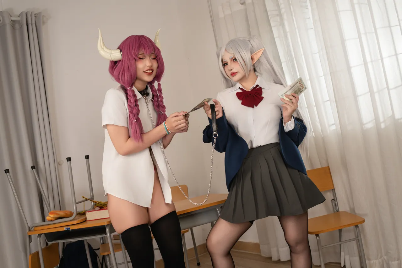 PuyPuy - Aura JK & 阿乌拉 JK & 芙莉莲 & 菲伦-erohere26.webp