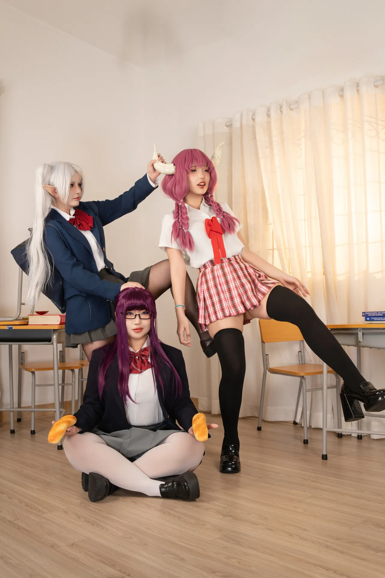 PuyPuy - Aura JK & 阿乌拉 JK & 芙莉莲 & 菲伦-erohere4.webp