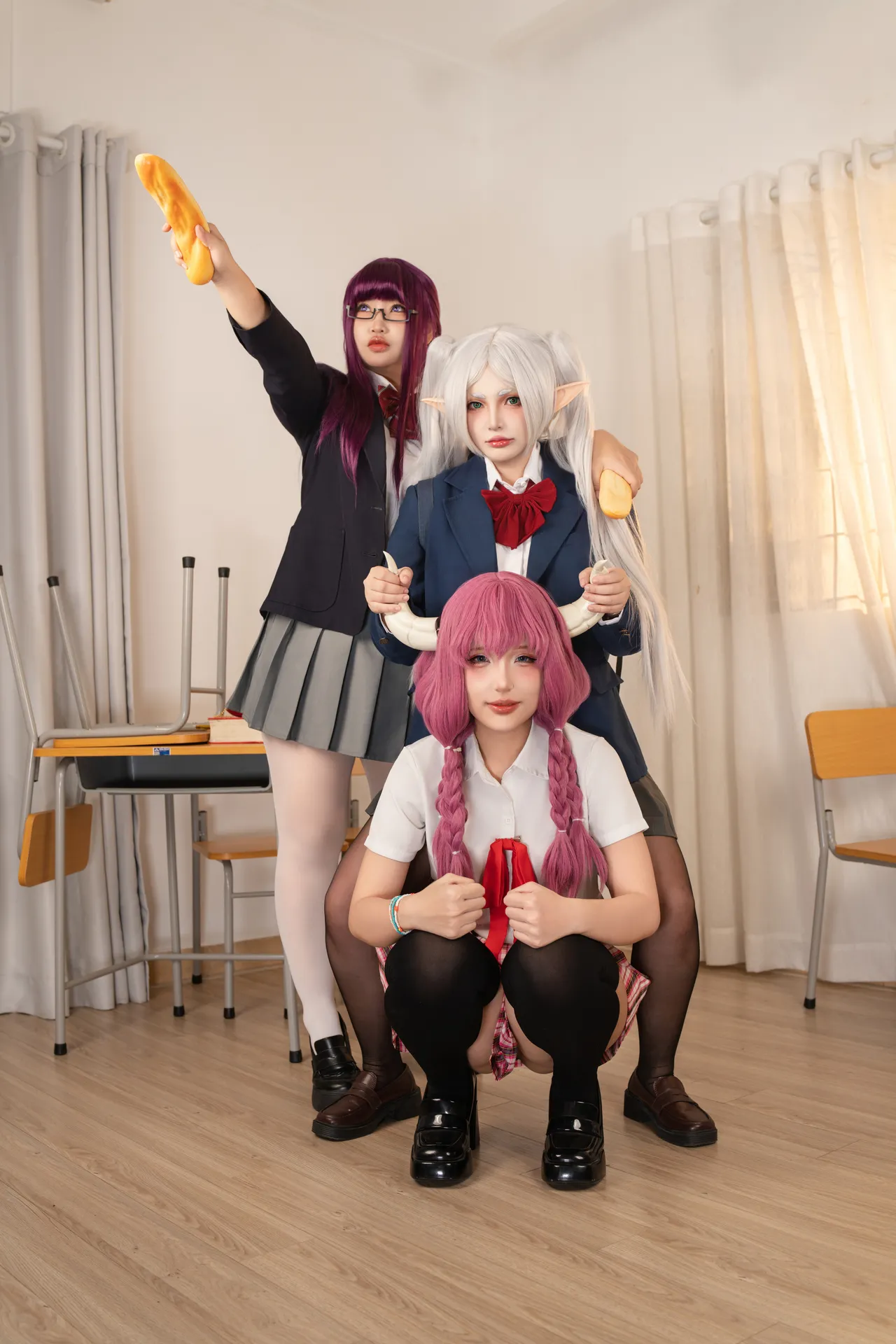 PuyPuy - Aura JK & 阿乌拉 JK & 芙莉莲 & 菲伦-erohere5.webp