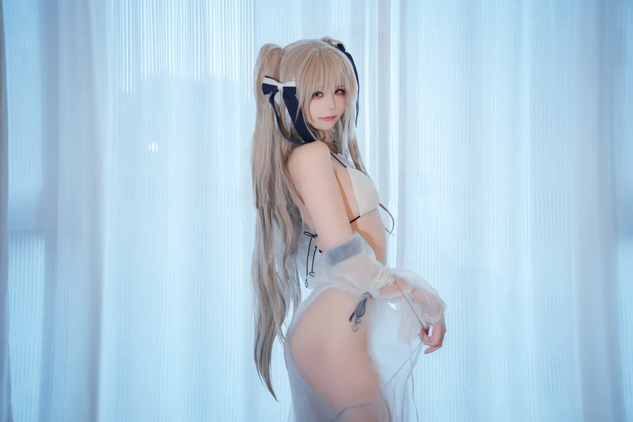 Quan冉有点饿 - 碧蓝航线 安克雷奇 泳装-erohere46.webp