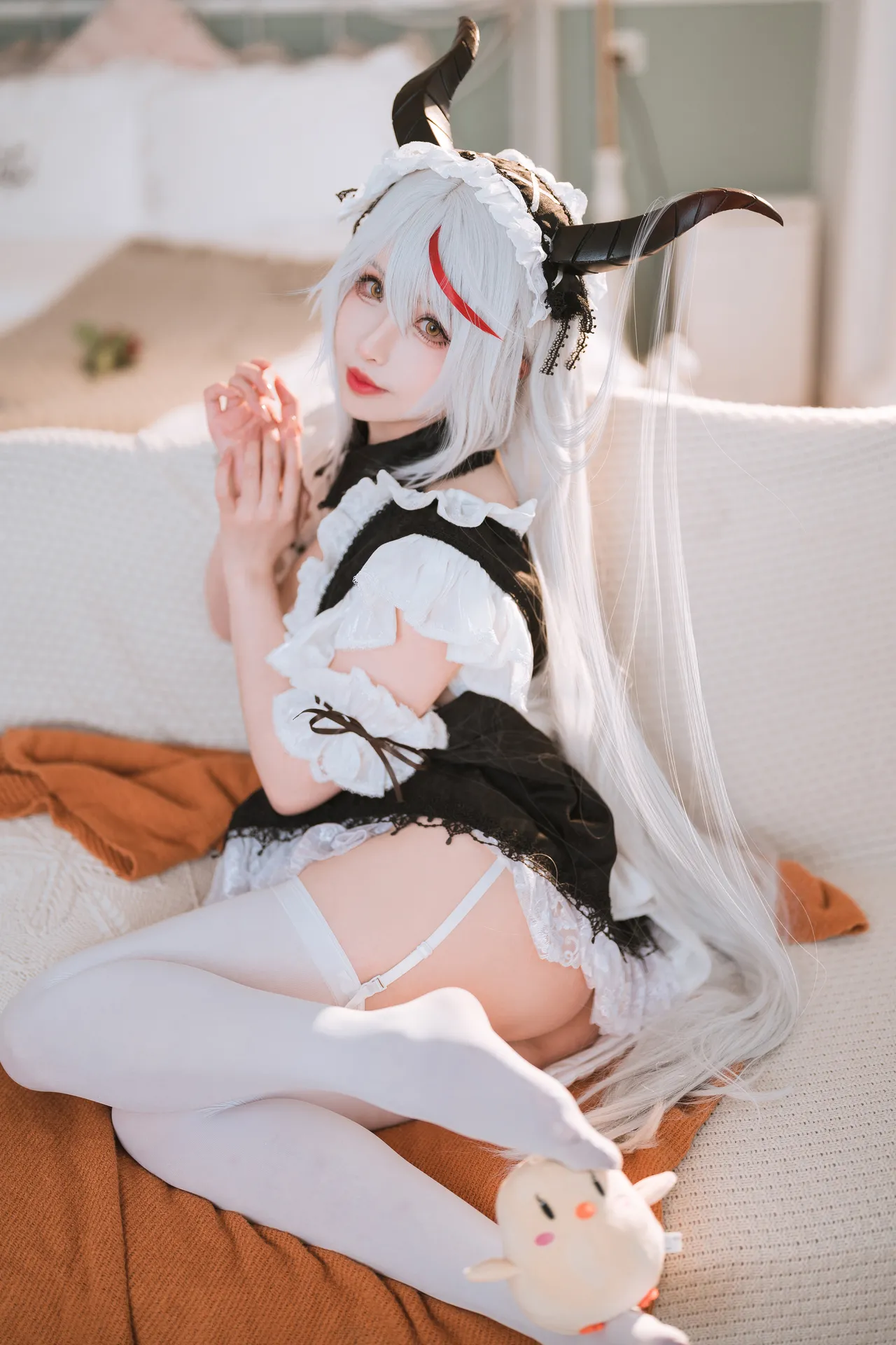Rioko凉凉子 港区的龙女仆 无码-erohere7.webp