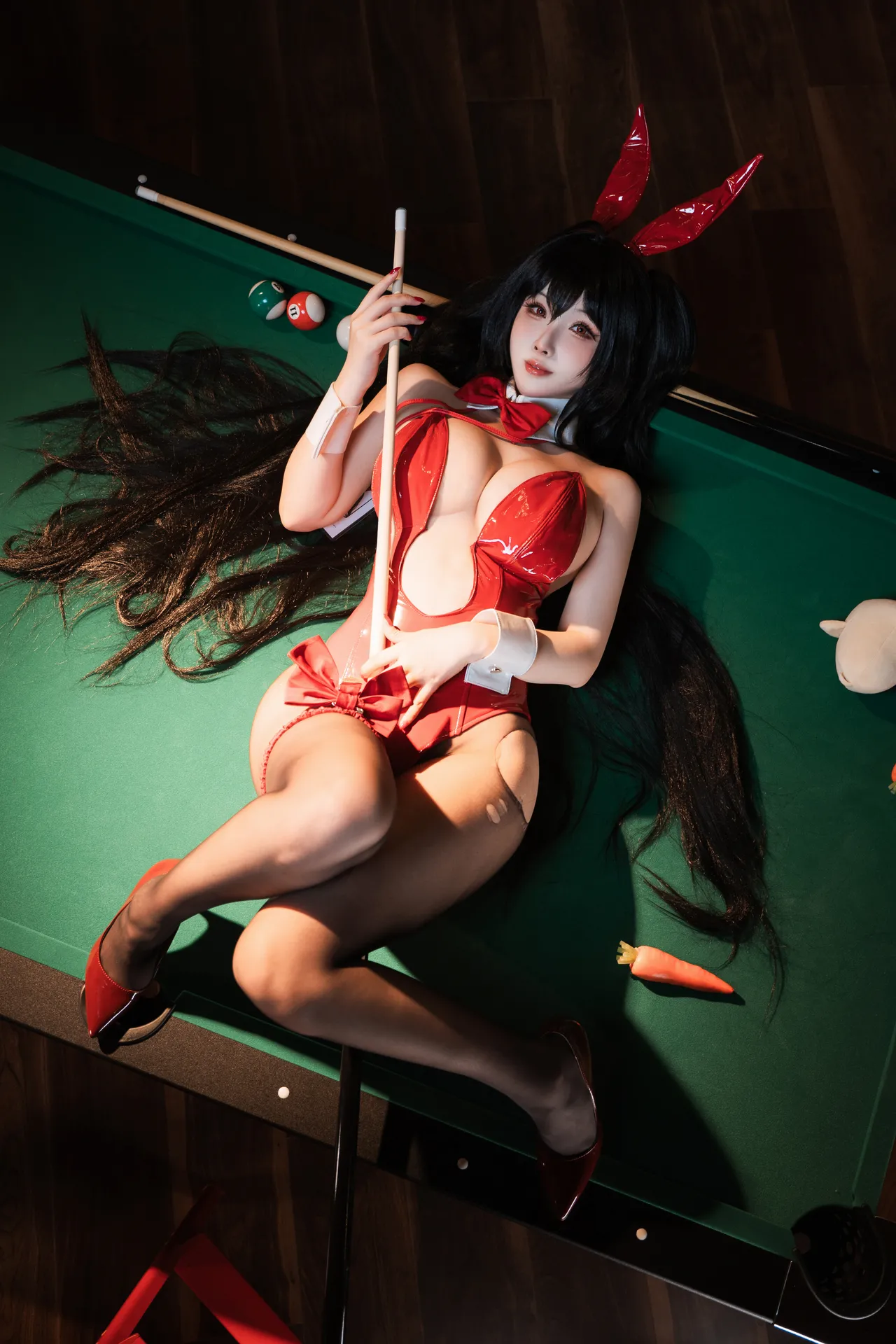 Rioko凉凉子 - 碧蓝航线 大凤 桌球兔女郎-erohere20.webp