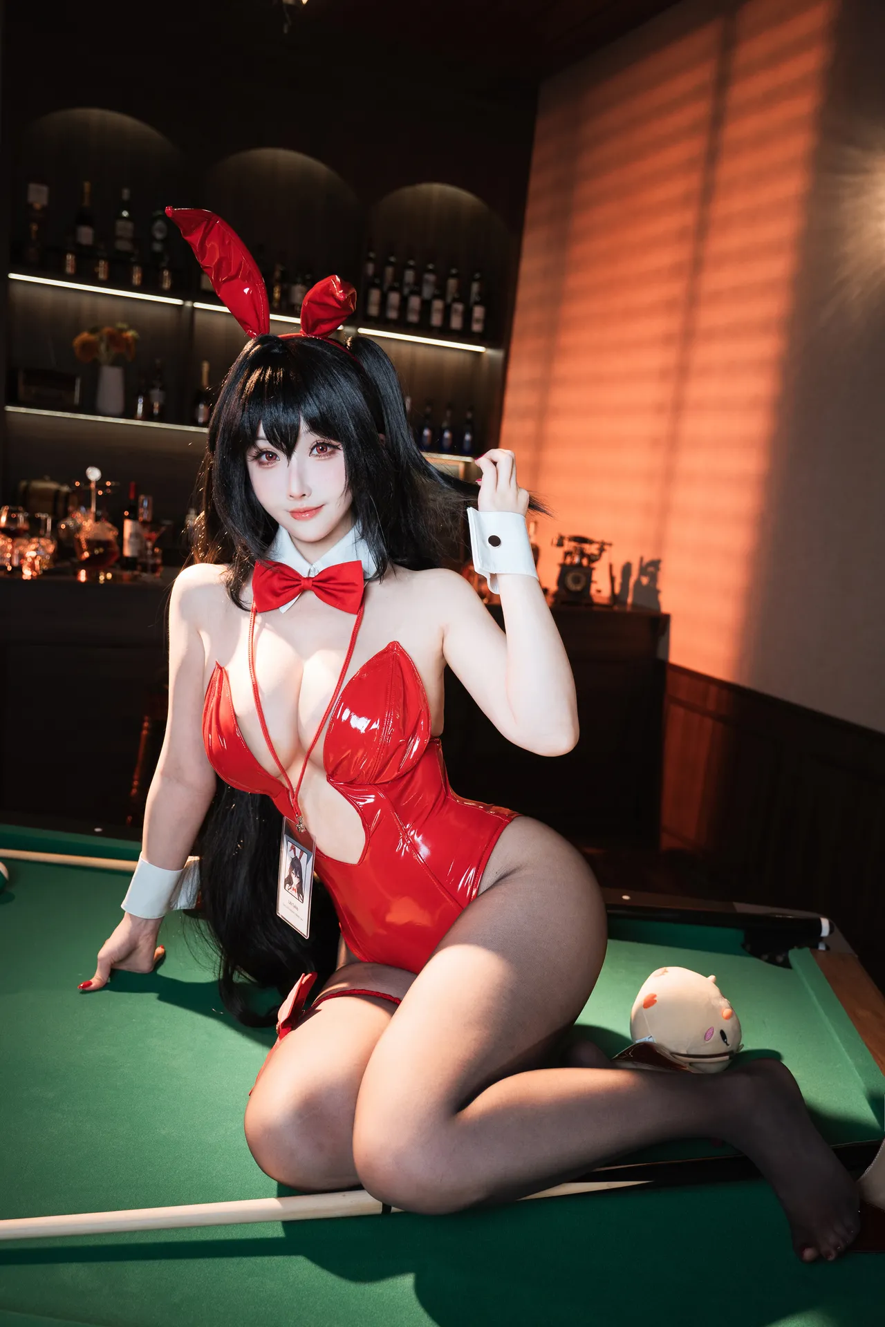 Rioko凉凉子 - 碧蓝航线 大凤 桌球兔女郎-erohere8.webp